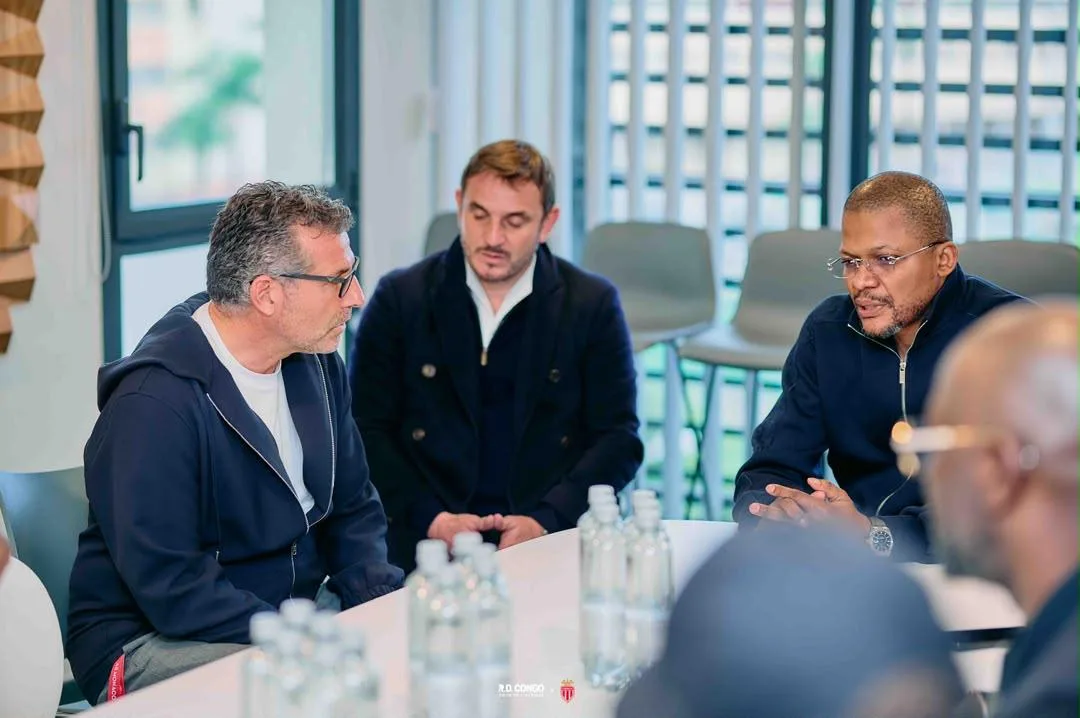 Visite de travail de la délégation congolaise à l’AS Monaco, photo 1