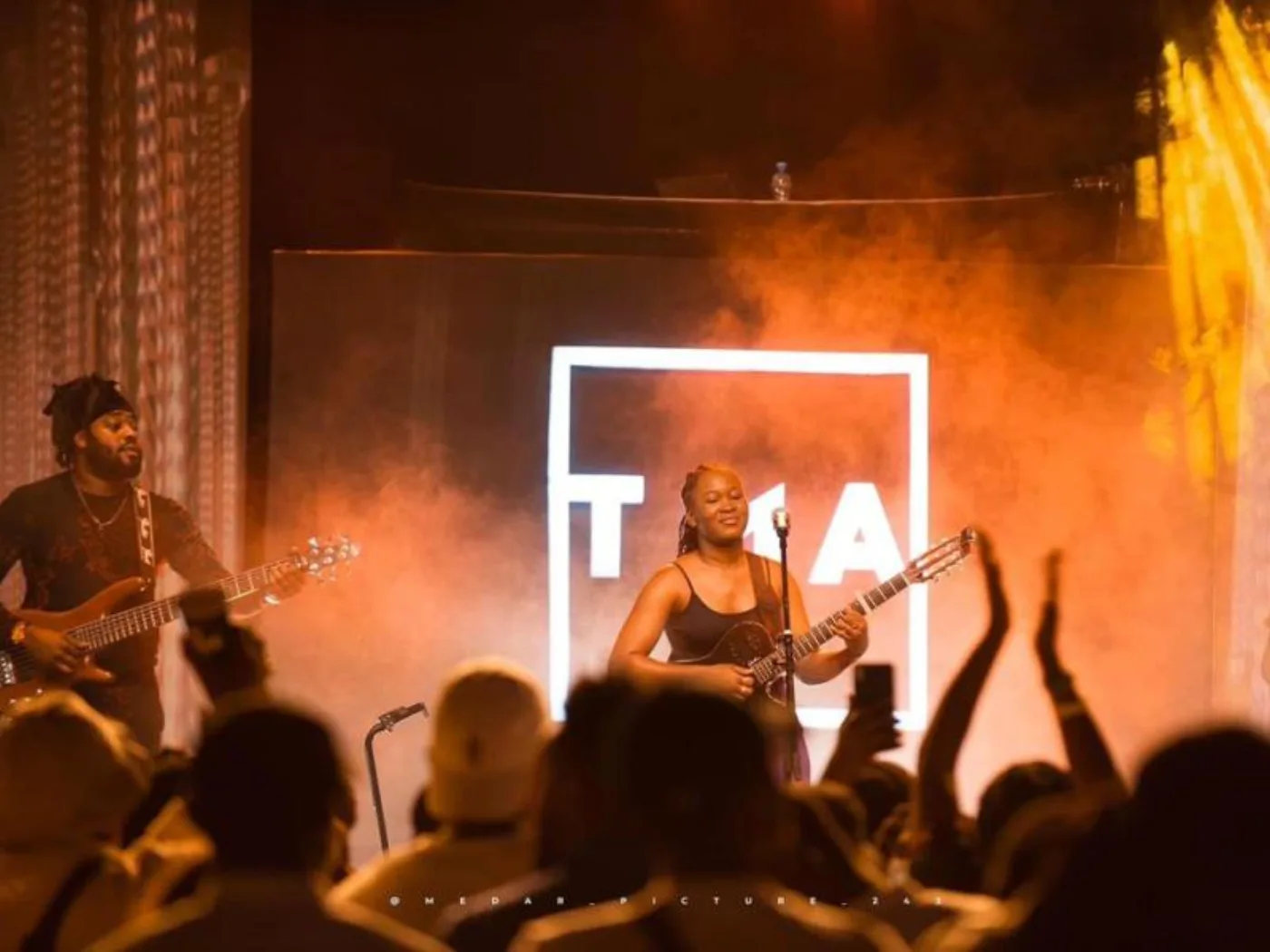 Céline Banza en concert au festival TMA à Kinshasa